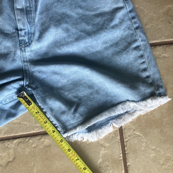 Afends Shelby hemp denim long inseam cutoff shorts - Picture 7 of 10